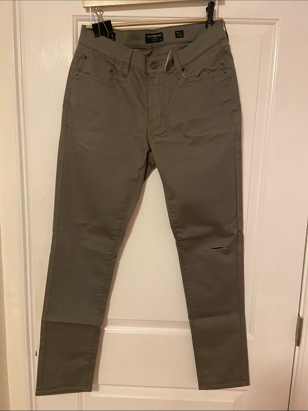 Men's Sandstone Grey Chinos